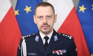 kolorowe zdjęcie komendanta głównego policji