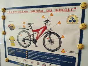 zdjęcie kolorowe plakat roweru